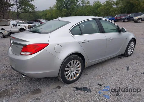 2011 Buick Regal Cxl Turbo Russelsheim из США, поврежденный, VIN W04GV5EV1B1125341